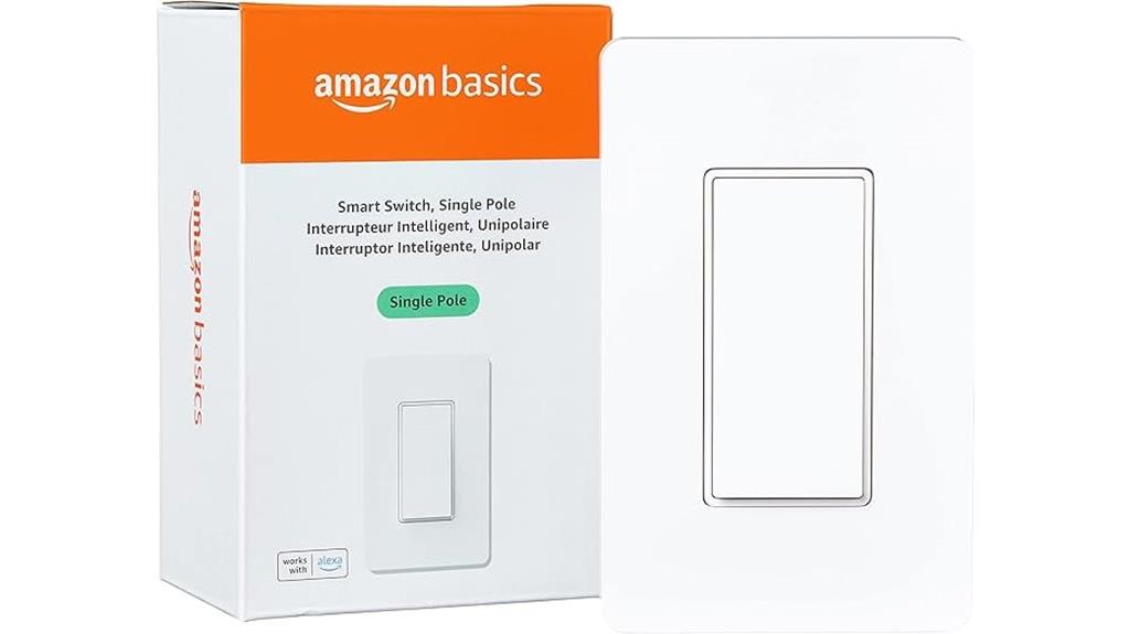 amazon basics single pole switch