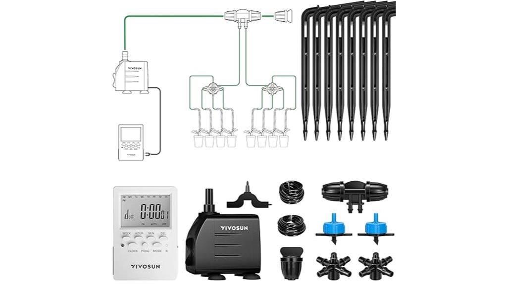 automatic garden watering system