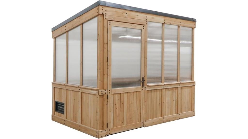 backyard greenhouse kit