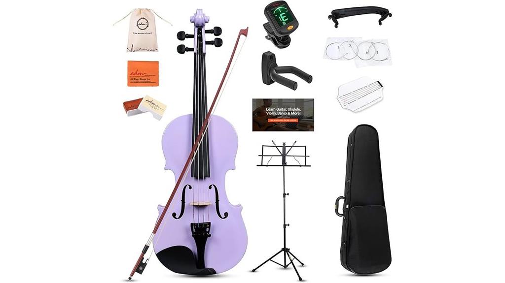 beginner kids full size violin
