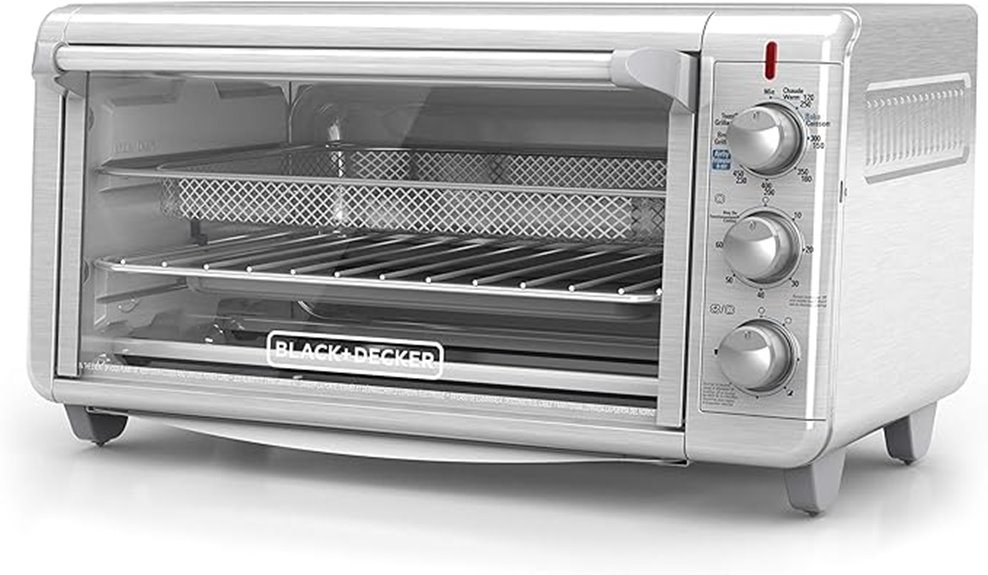 black decker xl toaster oven