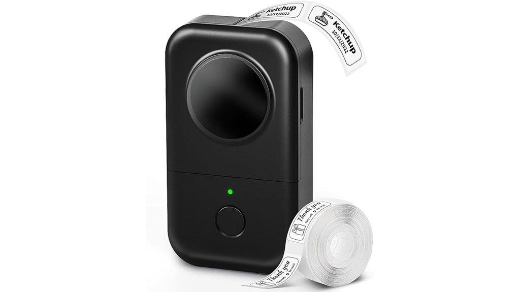 bluetooth mini label printer