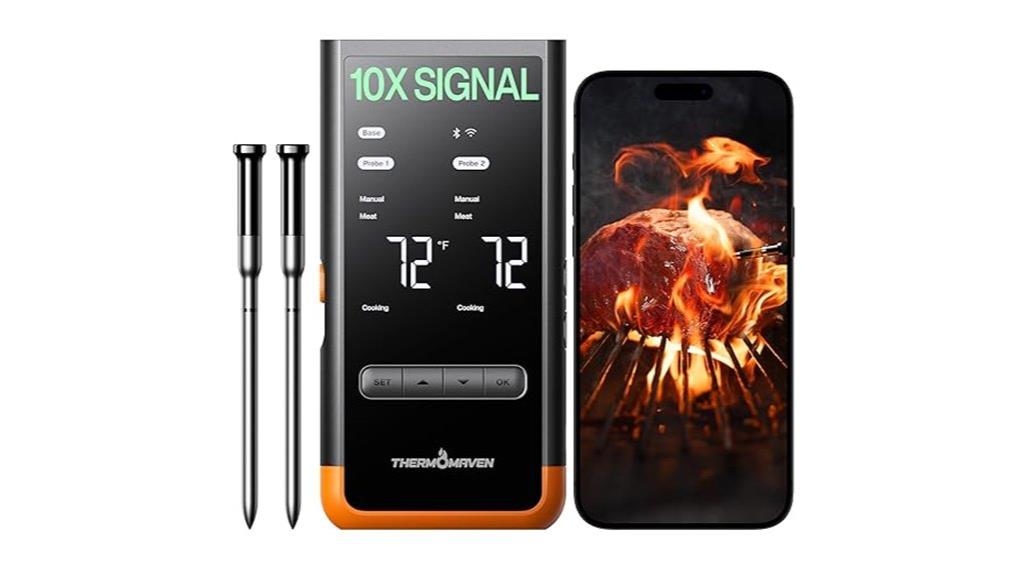 bluetooth smart meat thermometer