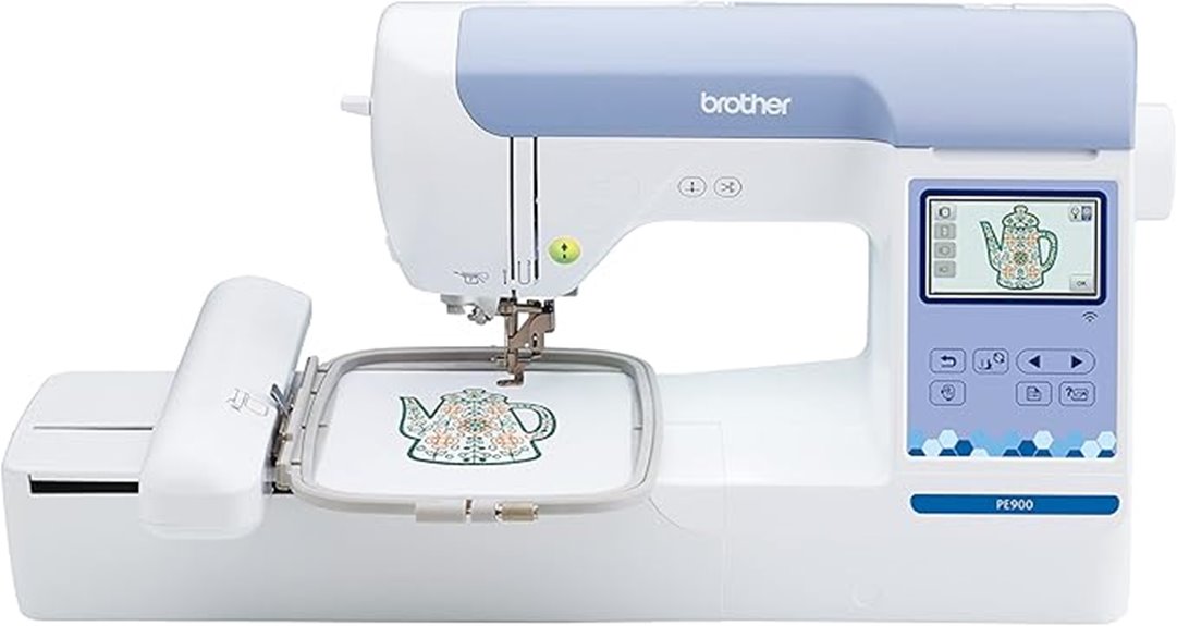 brother pe900 with wlan