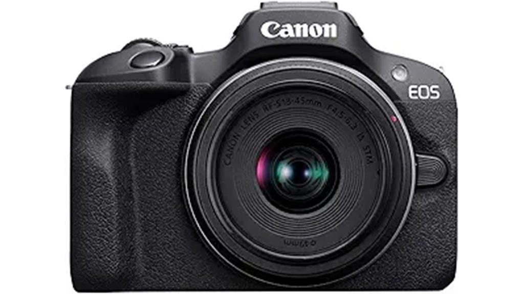 canon r100 mirrorless kit