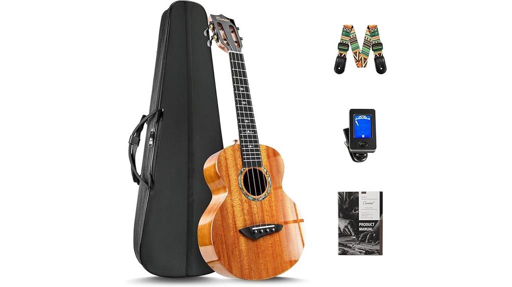 caramel ukulele for beginners