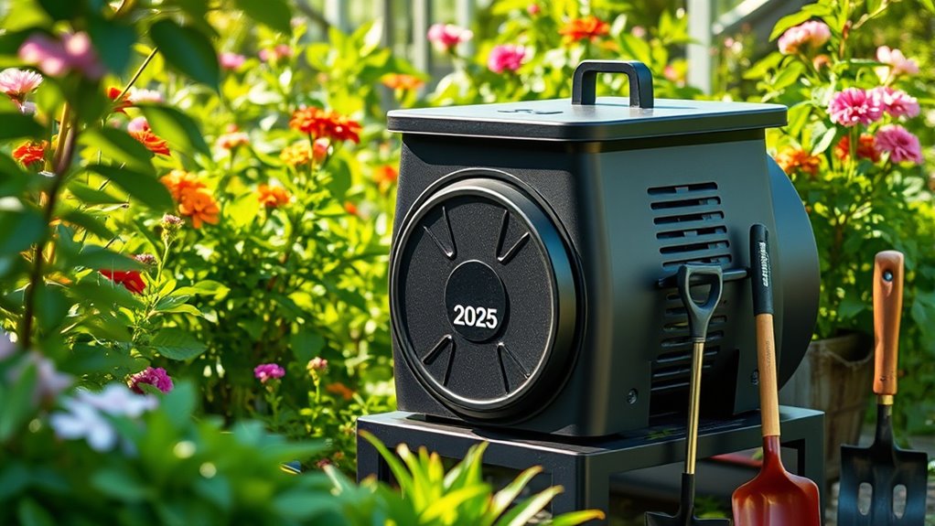 choosing durable efficient compost tumblers