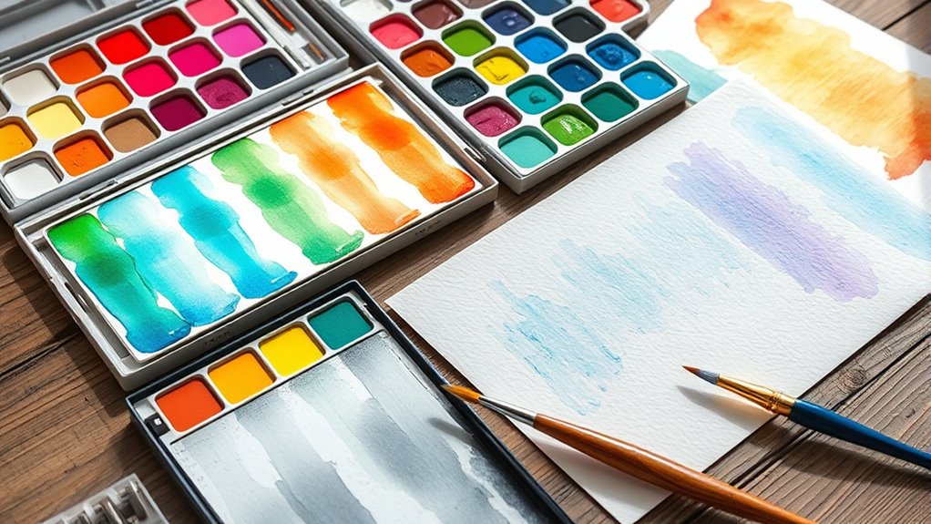 choosing quality watercolor sets