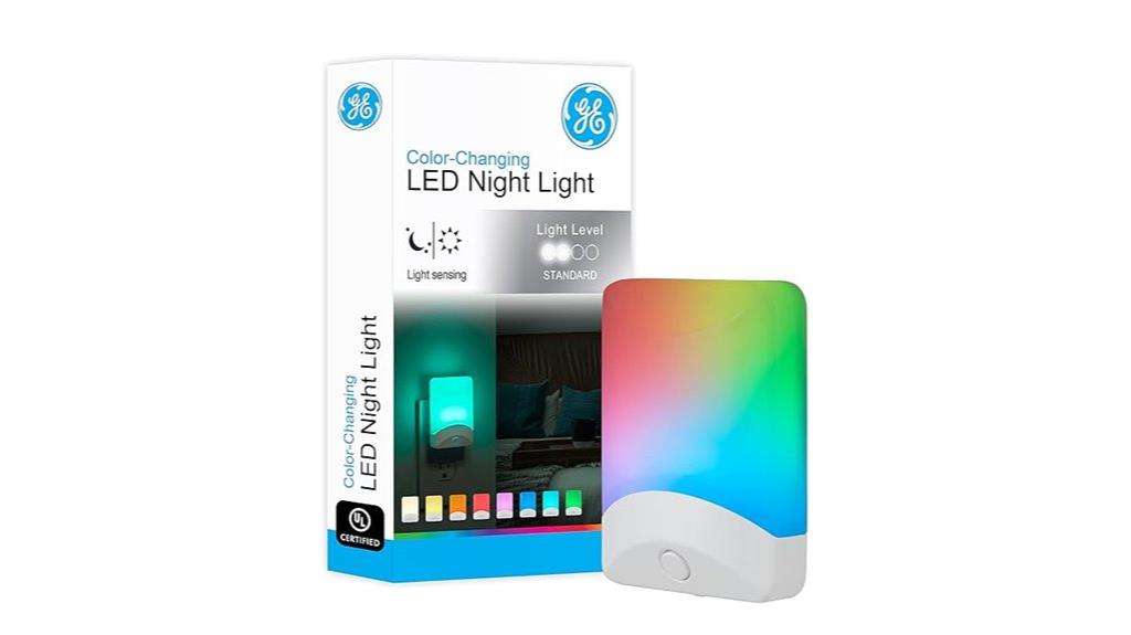 color changing night light