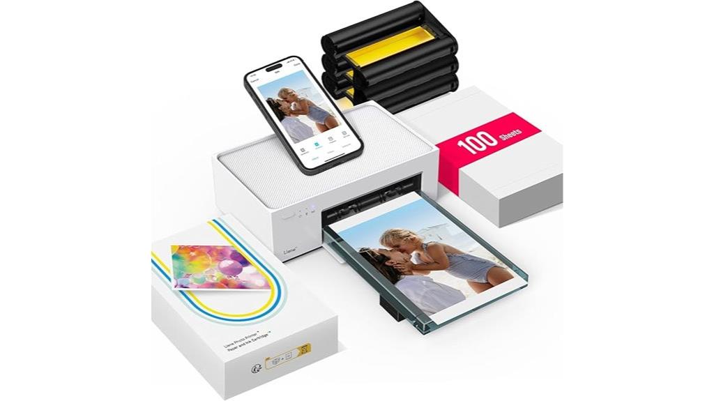 compact 4x6 photo printer