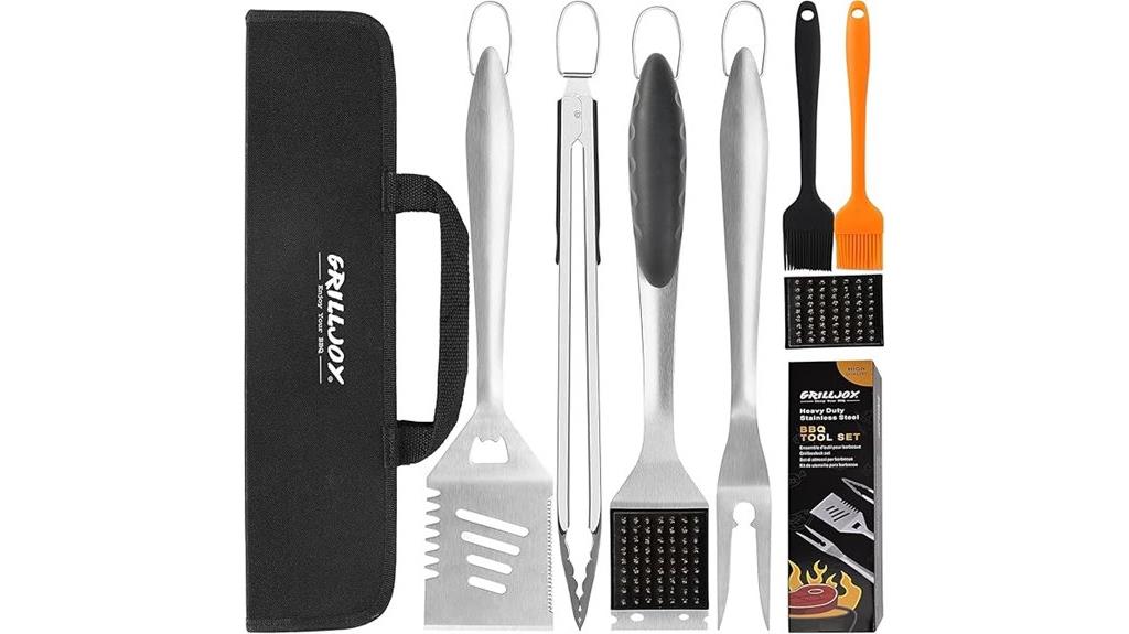 complete barbecue tool kit