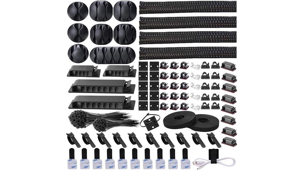 complete cable organization kit