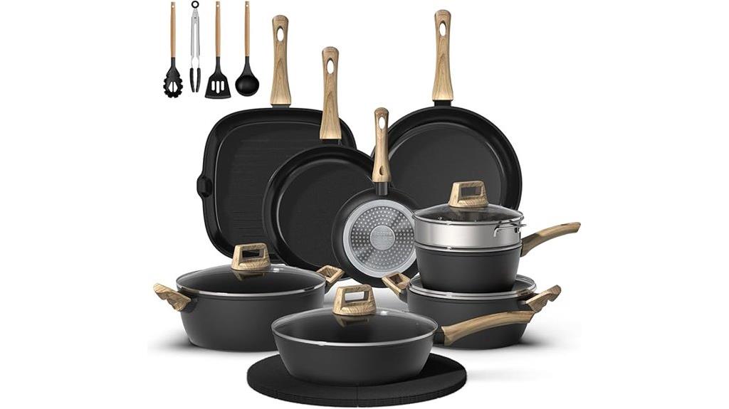 complete ceramic cookware set