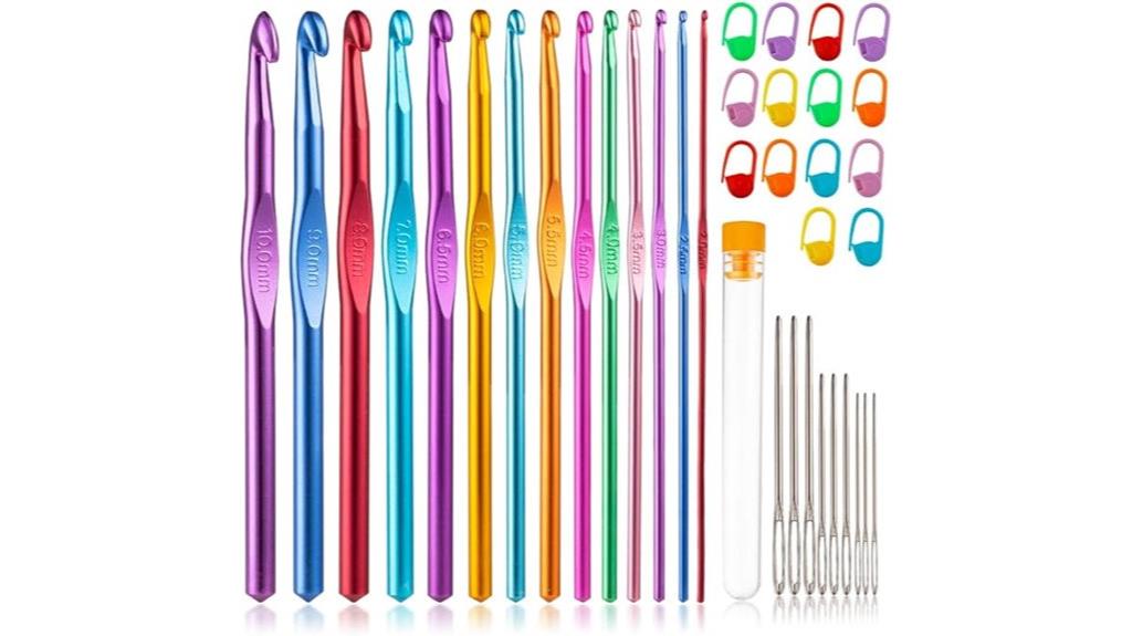 complete crochet hook set