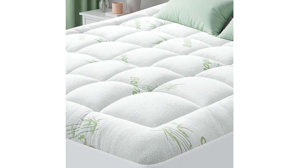 cooling bamboo visco topper