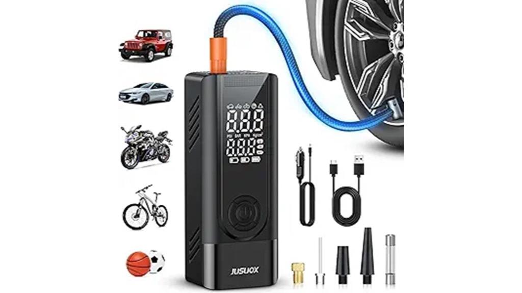 cordless car tire inflator