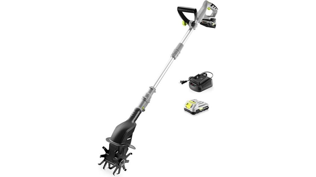 cordless garden tiller
