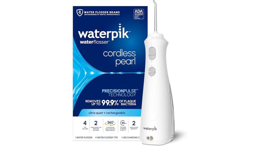 cordless water flosser four tips