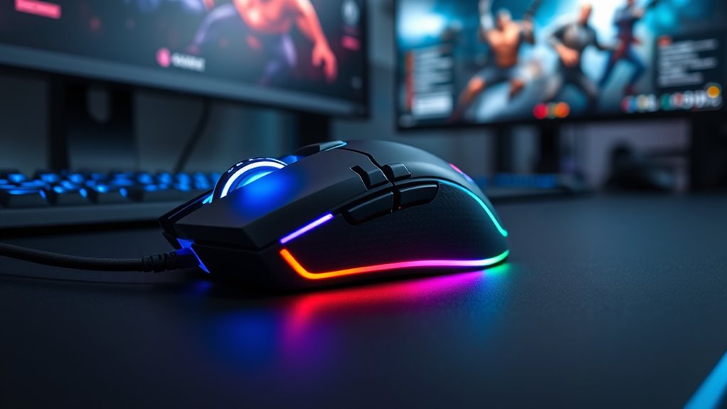 customizable ergonomic gaming mouse