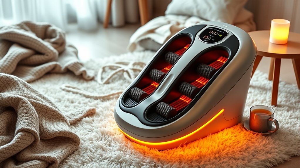 customizable heat and massage