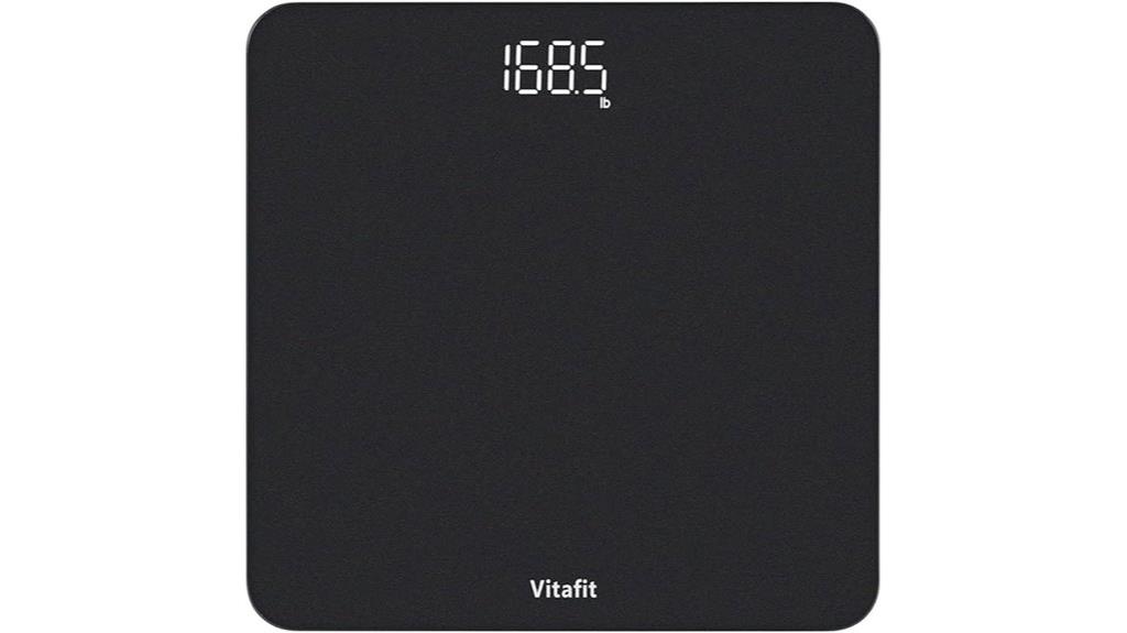 digital led bathroom scale