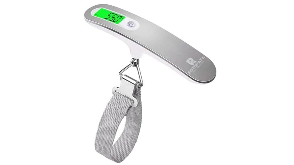 digital luggage scale with alert