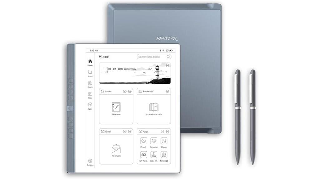 digital note taking device