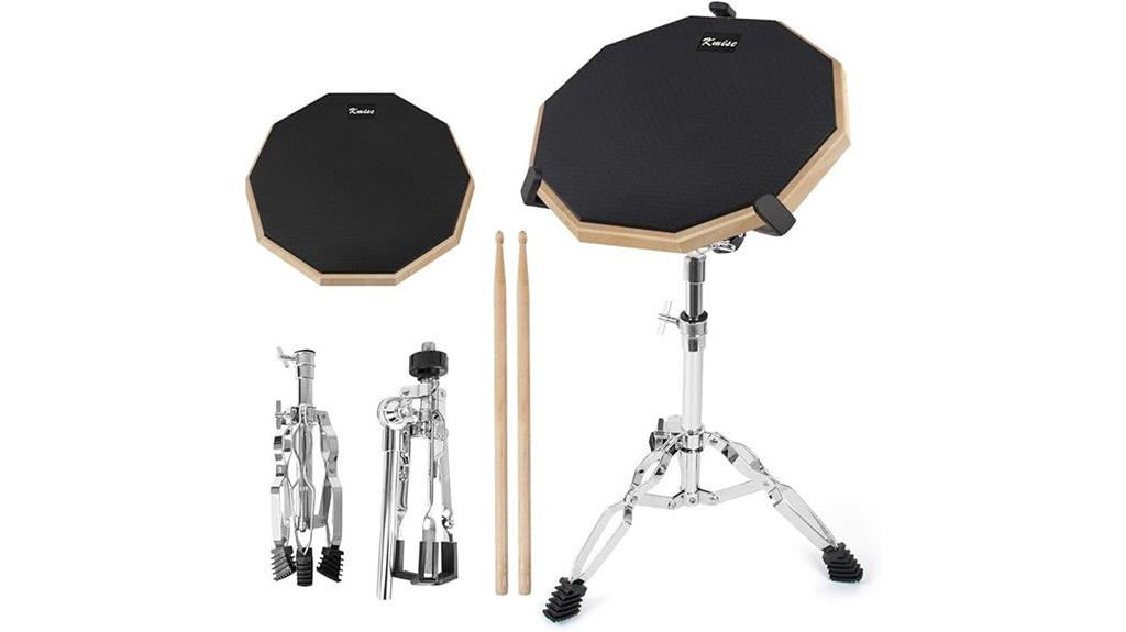 double sided drumming practice pad