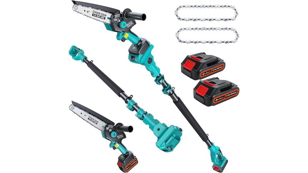 dual battery powered saws