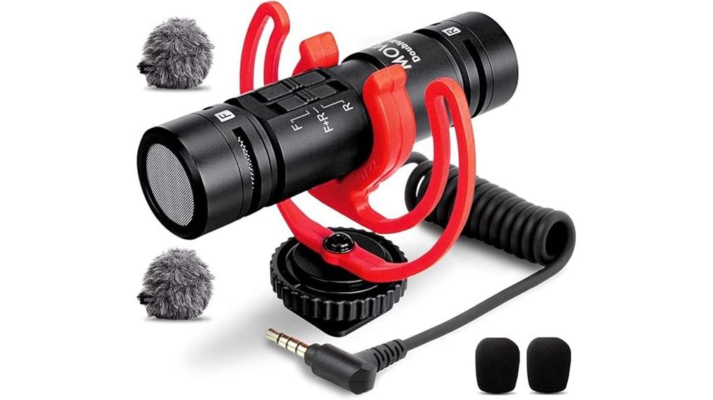 dual sided camera microphone