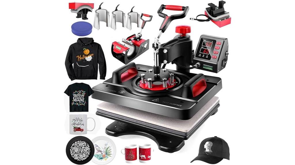 eight in one swing heat press