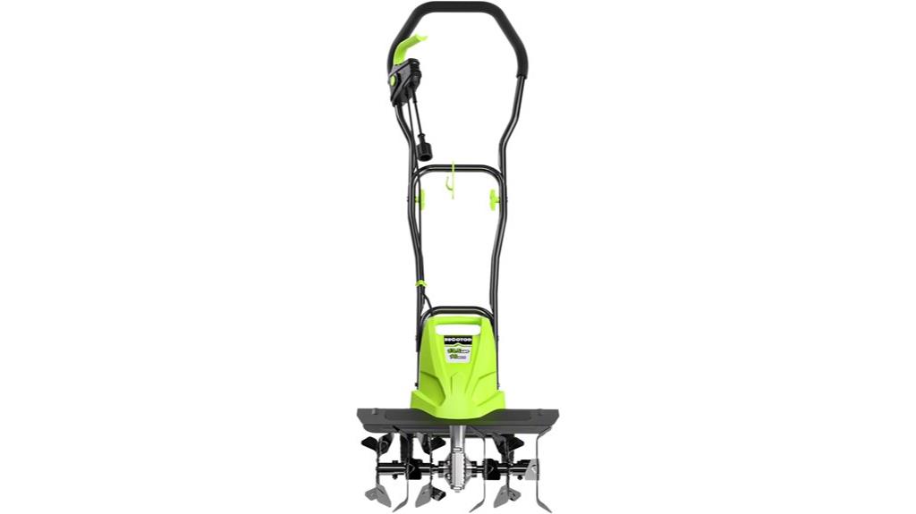 electric 18 inch tiller