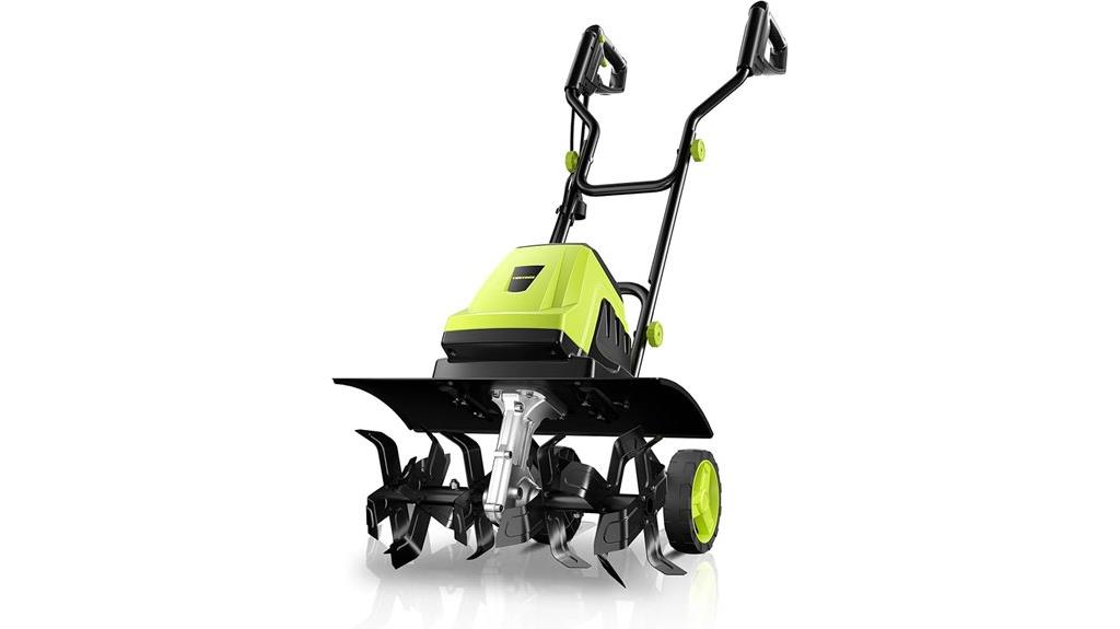 electric garden tiller