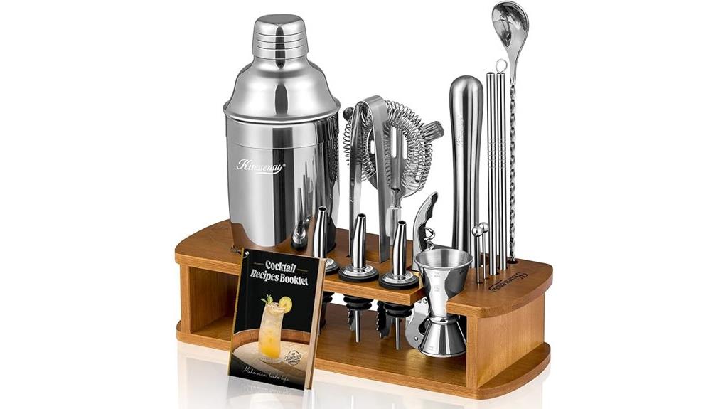 elegant stainless steel shaker