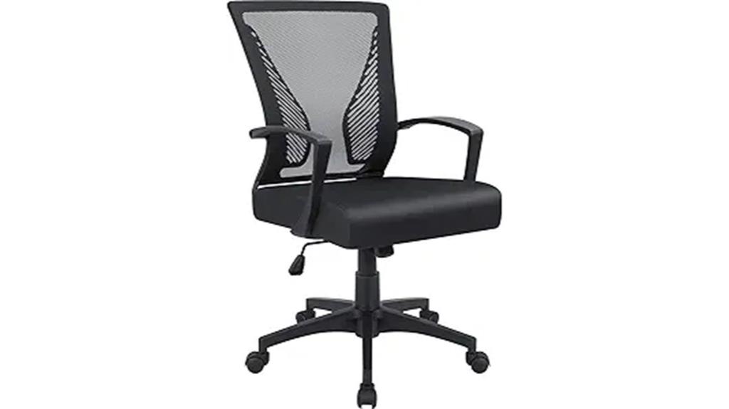 ergonomic lumbar armchair
