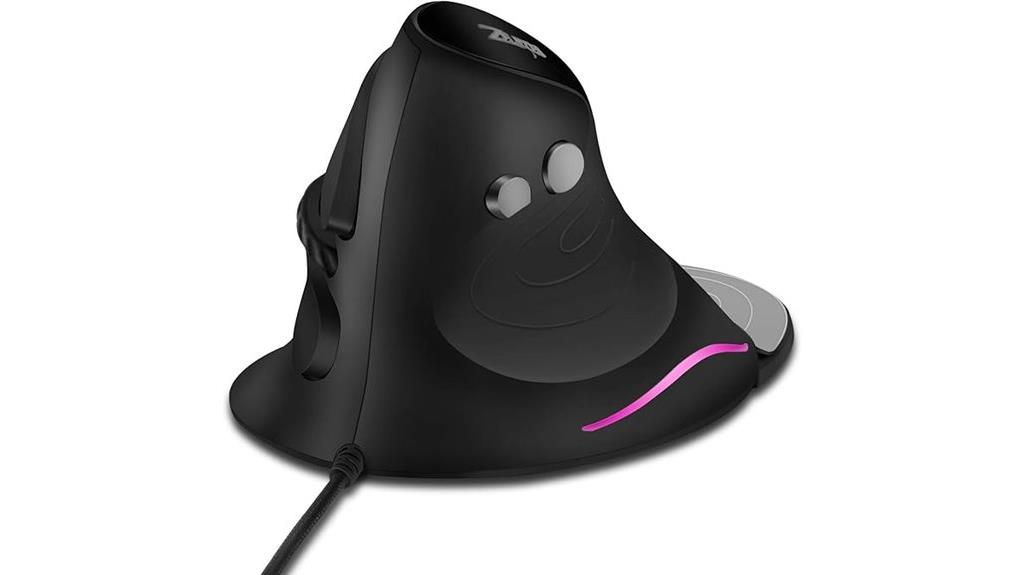 ergonomic vertical optical mouse