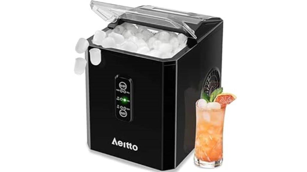 fast countertop ice maker