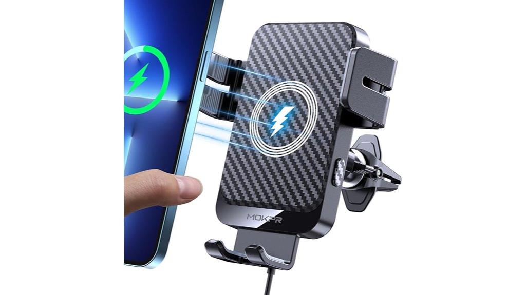 fast wireless car mount