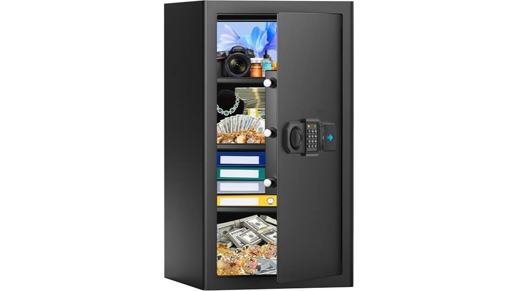fireproof digital safe box