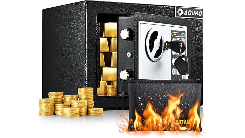 fireproof waterproof lockbox