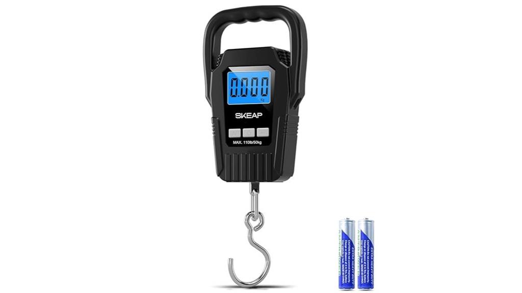 fishing luggage digital scale