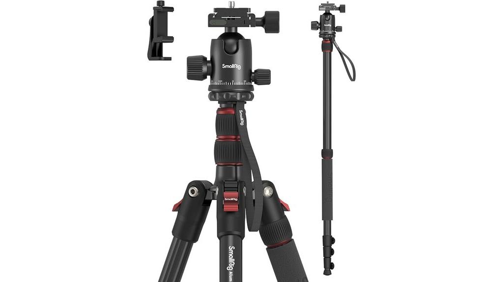 foldable aluminum tripod