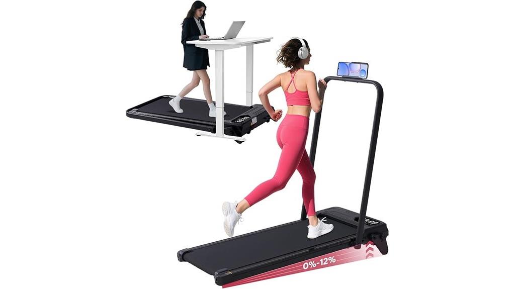foldable treadmill with incline