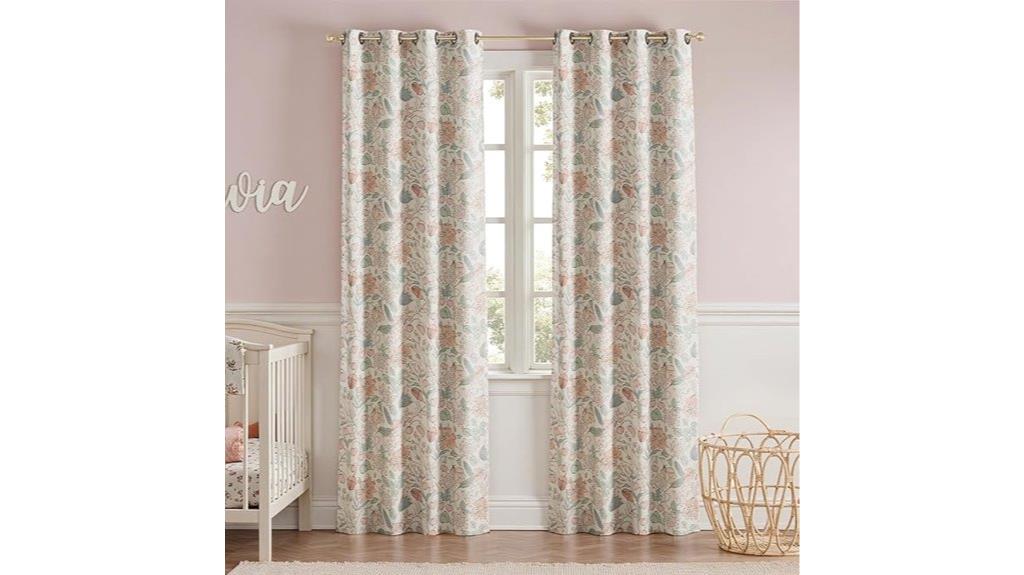 girls room blackout curtains