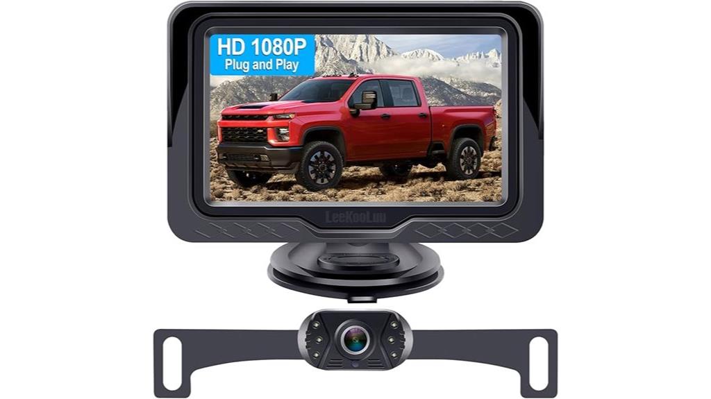 hd waterproof rear view