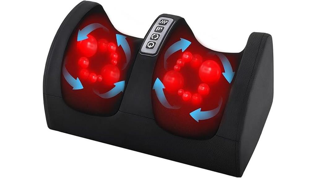 heated shiatsu foot massager