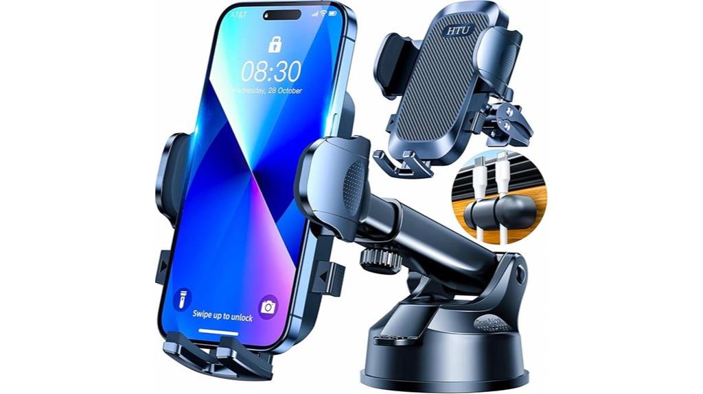 heavy duty vehicle phone mount