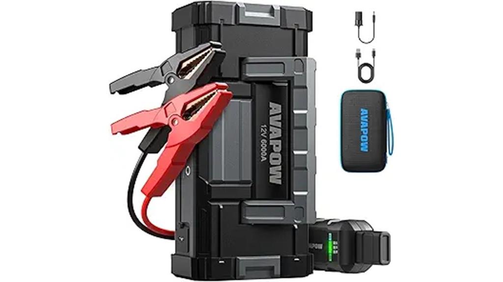 high capacity jump starter