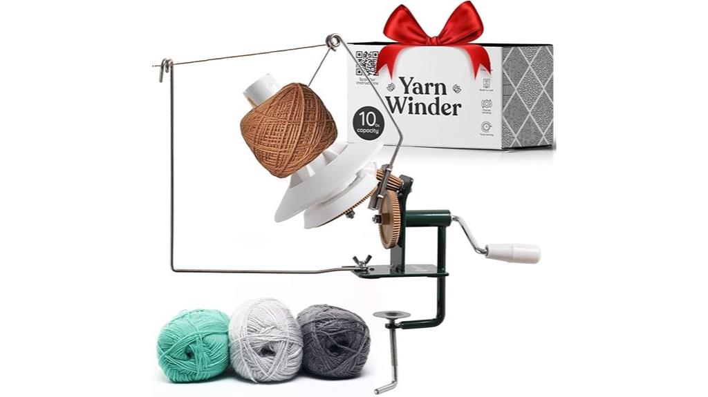 high capacity yarn winder