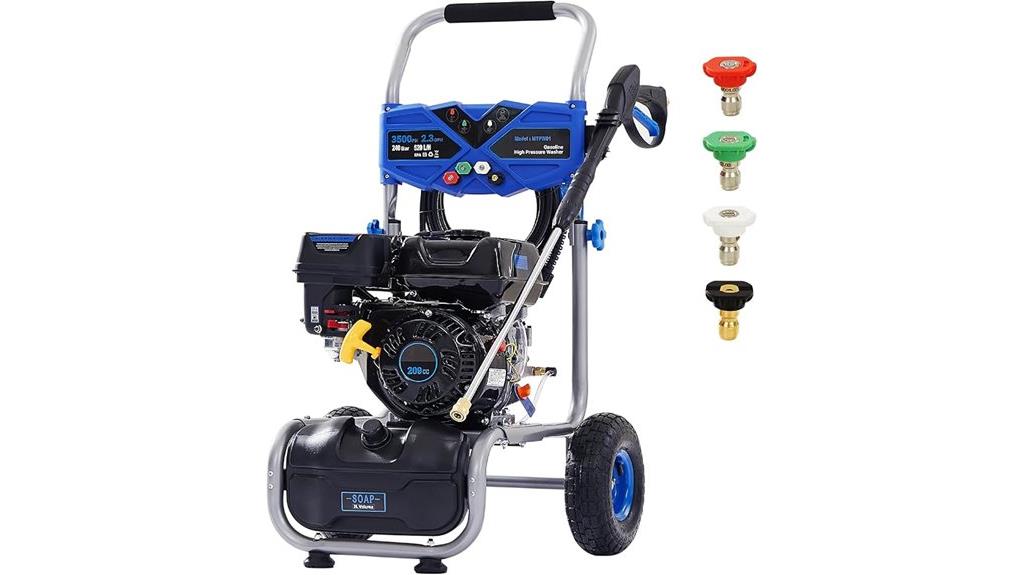 high pressure heavy duty